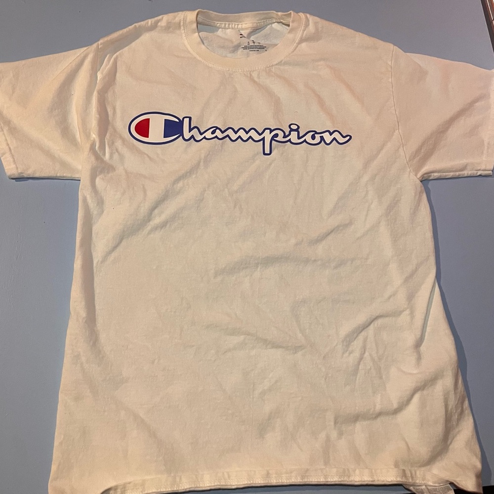 Champion Men's White T-Shirt